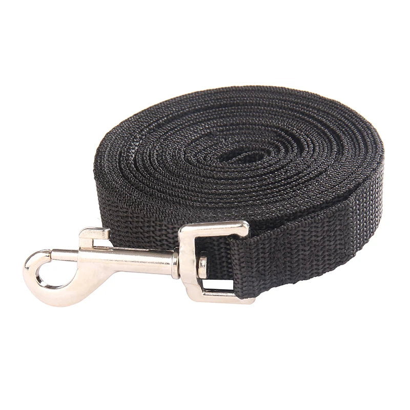 Long Nylon Pet Dog Leash for Small Big Dogs Cats Outdoor Hiking Puppy Lead Rope Strong Labrodor Traction Belt 1.5M 3M 10M 30M